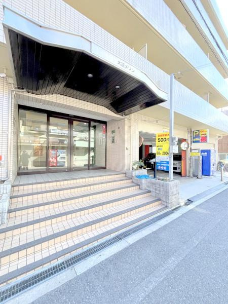 大正メゾンのエントランス|★建物の入り口！１階部分！★