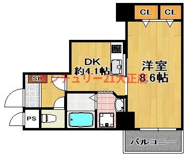 大正メゾンの間取り