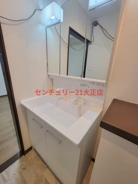 海老江7丁目貸家の洗面所