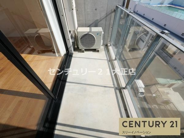 JJ CORT市元のバルコニー