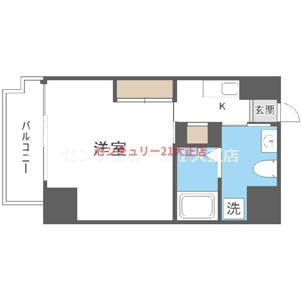JJ CORT市元の間取り