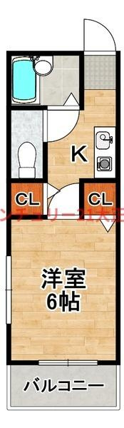 アドラブール西大阪の間取り