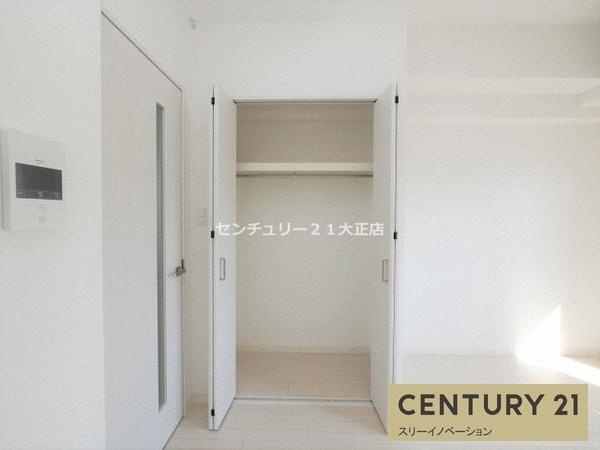 セオリー大阪ベイシティの収納