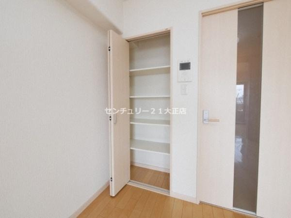 グランコートの収納|反転タイプのお部屋の参考写真