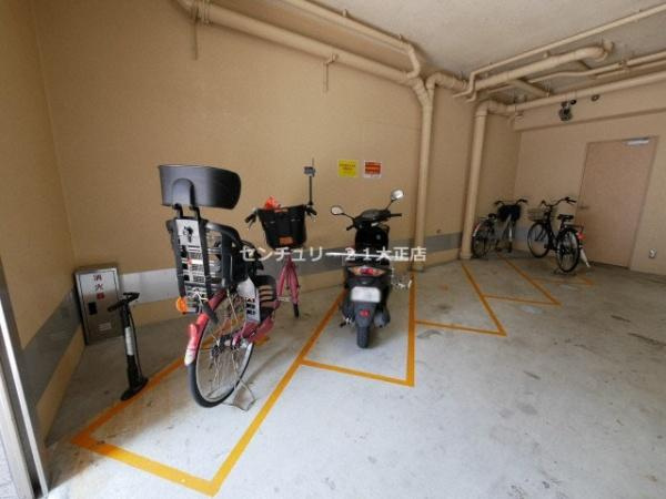 グランコートの駐車場