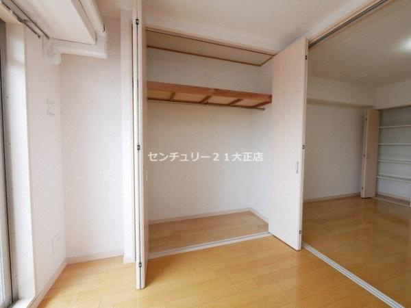 グランコートの収納|反転タイプのお部屋の参考写真