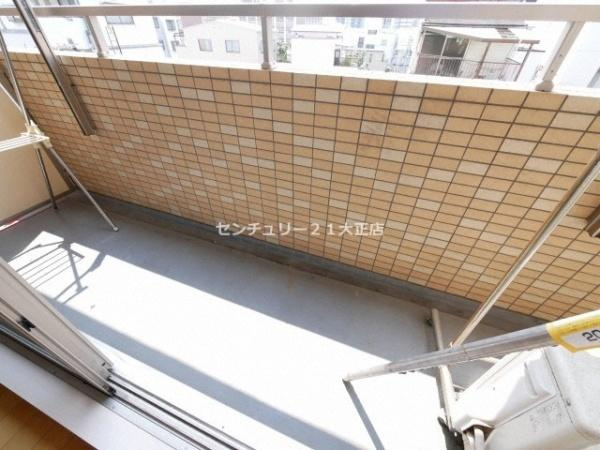 グランコートのバルコニー|反転タイプのお部屋の参考写真