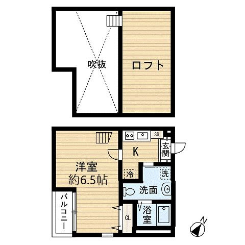 【間取り】 | Belle avenue 高宮