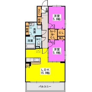 【間取り】 | プレア博多の森Ⅱ