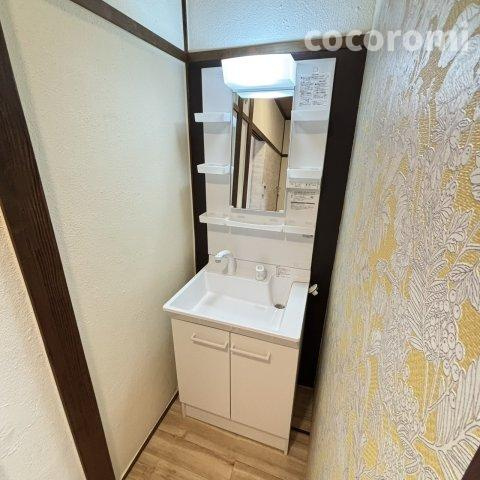 常盤町リノベテラスの洗面所