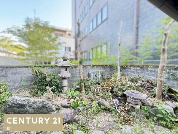 和歌山市三木町台所町　店舗付住宅の庭