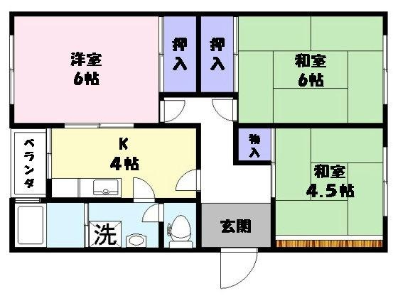 【間取り】 | 河津マンション