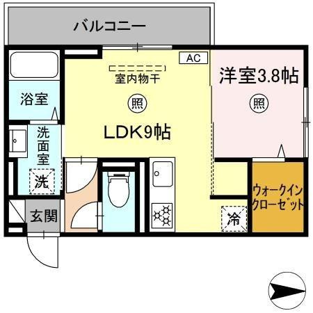 【間取り】 | ロイヤルステージ皆生新田