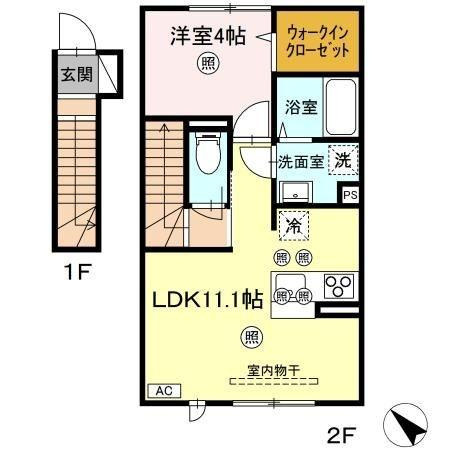 【間取り】 | 浜乃木レジデンスK