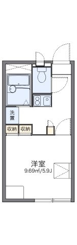 【間取り】 | レオパレスカルマード