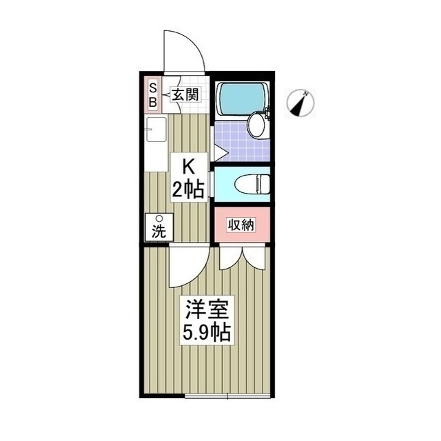 鈴木ハイムの間取り