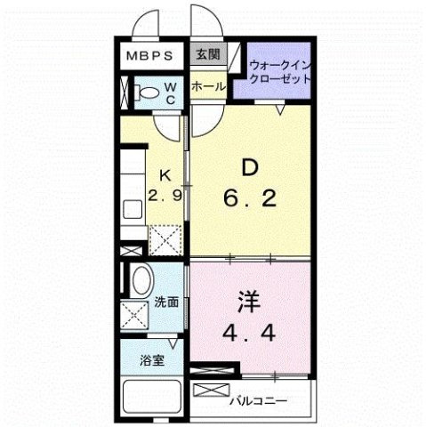 【間取り】 | アンジュ　グリシーヌ