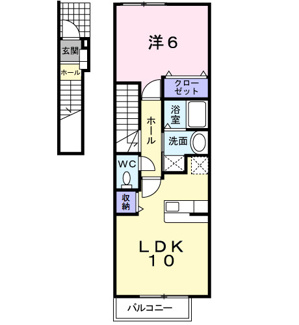 【間取り】 | ルミナス　ビジョー