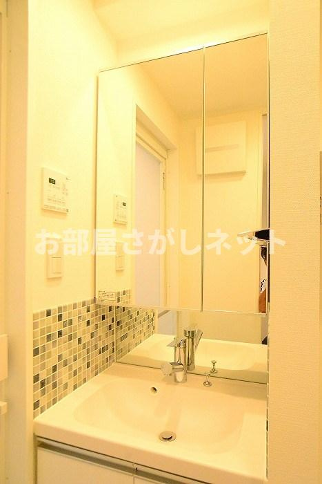 ステージグランデ上野松が谷【おとり物件なし】#学生・社会人にオススメ！初期費用分割払いOK！の洗面所