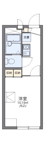 レオパレスカサブランカⅡの間取り