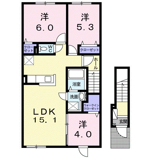 ＭＯＤＥＲＮＯの間取り