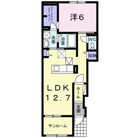 カレントヴィラの間取り