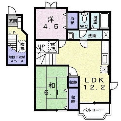 【間取り】 | スプリング・ウインド