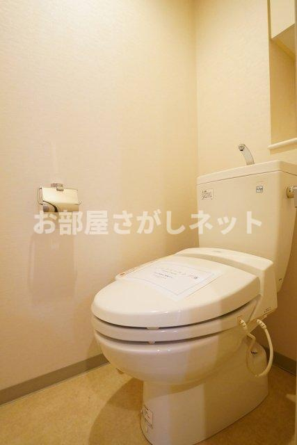 クオリア御茶ノ水パークフロント【おとり物件なし】#学生・社会人にオススメ！初期費用分割払いOK！のトイレ