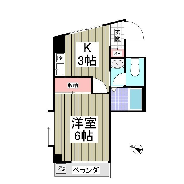 センチュリー堀切の間取り