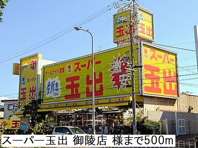 カーサ　彦の周辺|スーパー玉出 御陵店様まで500m