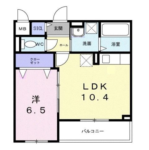 ラ・クロシェットの間取り