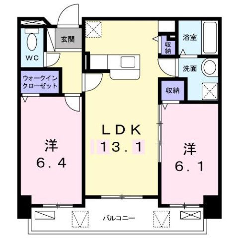 ミカーレ・トーゲンの間取り