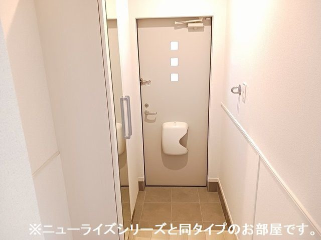 グランソレイユＺの玄関