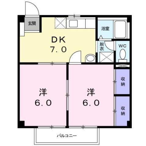 グリーンハイツコウヤの間取り