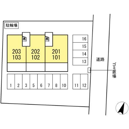 Kitten's Houseの区画図