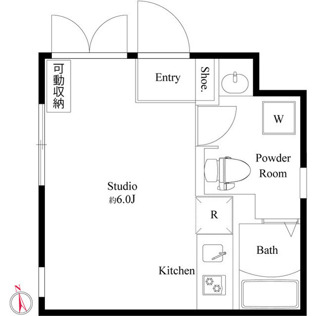CERES北千住の間取り