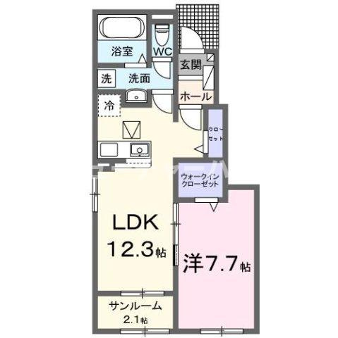 ミントの間取り