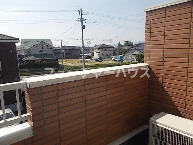 サニーヒルズ　Ｃのバルコニー
