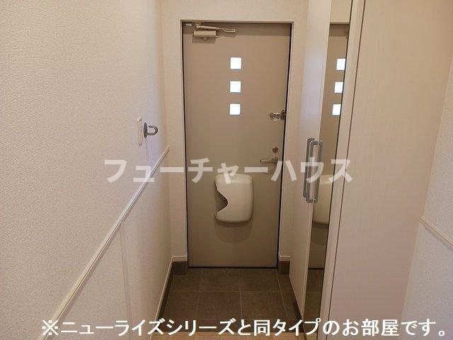 グランソレイユＺの玄関