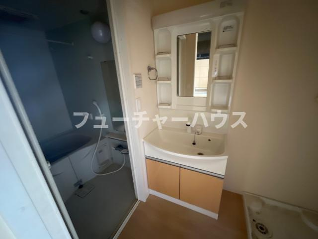 アメニティハイツ  ツインズA棟の洗面所|洗面