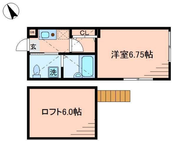 グリーンハイツの間取り