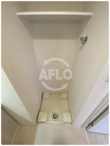 レオンコンフォート玉造の設備|レオンコンフォート玉造　室内洗濯機置き場