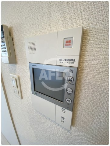 レオンコンフォート玉造のセキュリティ|レオンコンフォート玉造　TVモニター付きインターホン