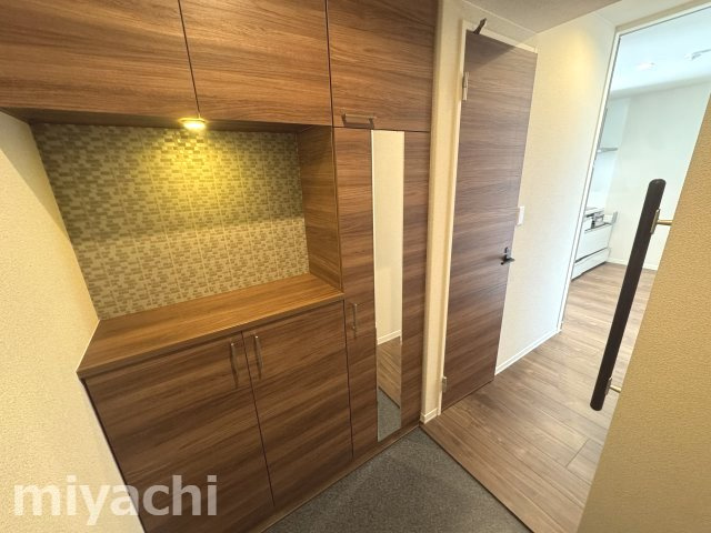 ベレオ末広の玄関
