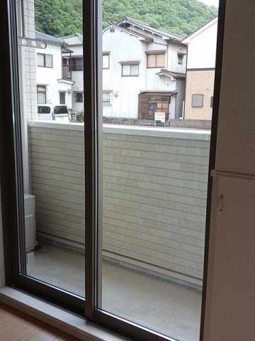 ドミール　ヒロのバルコニー|広々としたバルコニーです