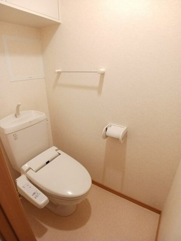 パラデーゾ　リーベロＡのトイレ|トイレもきれいです