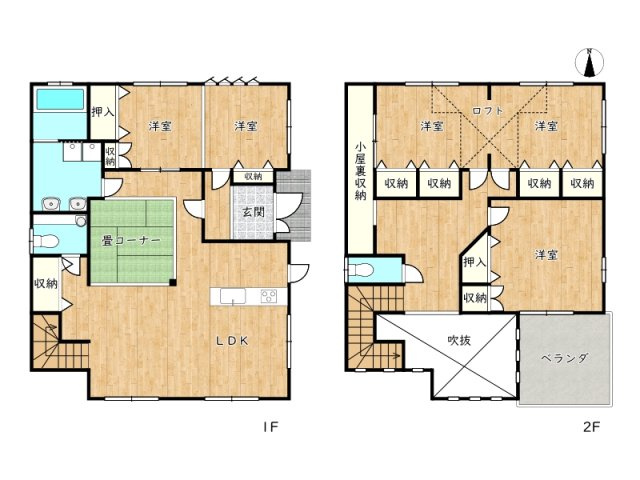 無垢材をふんだんに使った大工さん手造りの本格木造住宅／たつの市揖西町南山の画像
