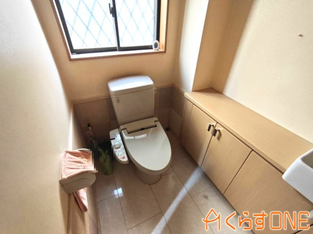 【トイレ】 | 無垢材をふんだんに使った大工さん手造りの本格木造住宅／たつの市揖西町南山
