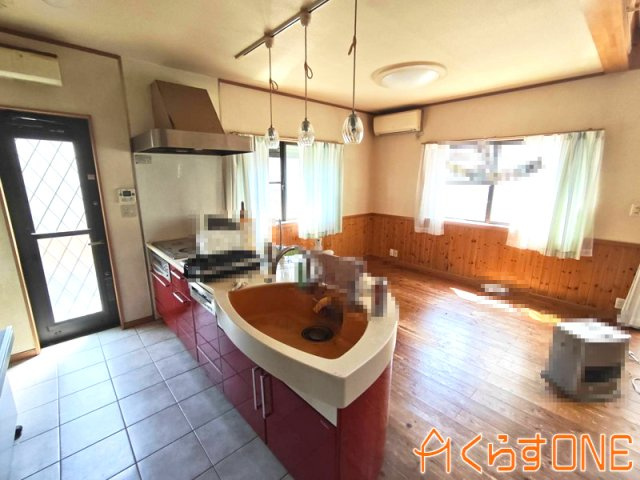 【キッチン】 | 無垢材をふんだんに使った大工さん手造りの本格木造住宅／たつの市揖西町南山