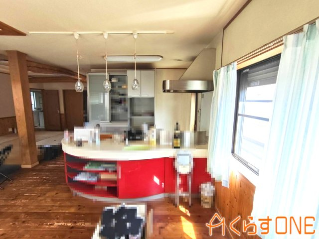 【キッチン】 | 無垢材をふんだんに使った大工さん手造りの本格木造住宅／たつの市揖西町南山